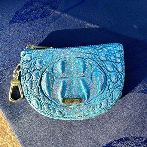 Brahmin Arctic Blue Britt Coin Holder